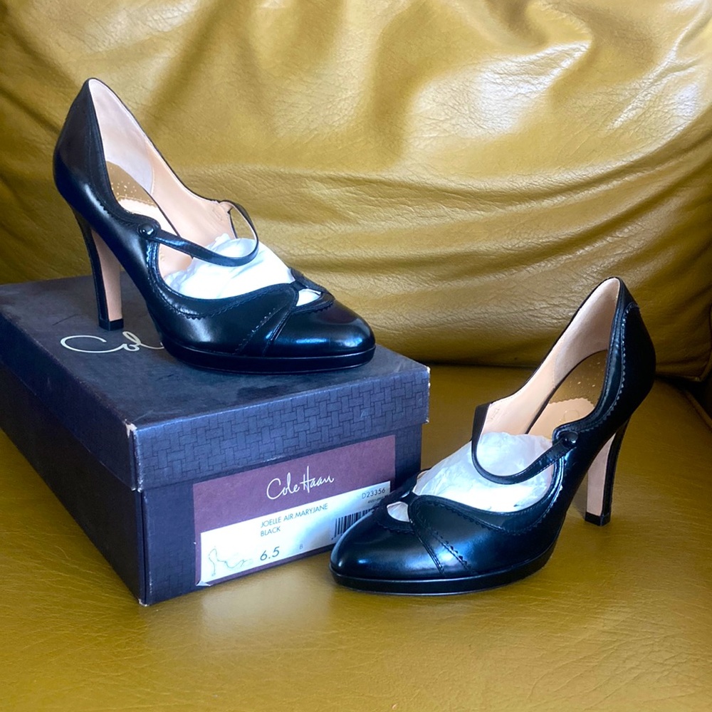 Cole Han Joelle Air.Maryjane Black size 6.5